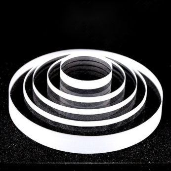 (MQF008) Calcium Fluoride (CaF2) Windows, Round, Size: φ6mm, Thick: 0.6mm, 130-9000nm