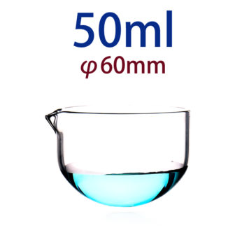 (MQM361) Quartz Evaporating Dish, Volume: 50ml, Size: 60mm