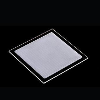 (MQX055) Specimen Holders for X-ray Diffraction (XRD), Rectangular, Size: 100x100mm, Thick: 2mm, Square Sample Reception Size: 86x86mm, Depth: 0.5mm, Customized, Optical Glass