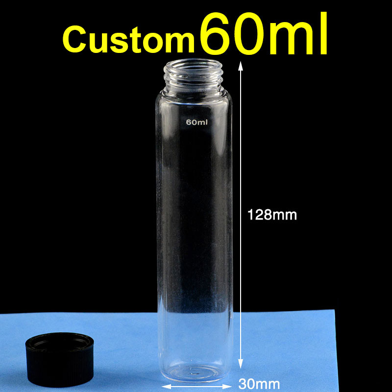 Custom quartz screw vial 60 mL VCQV60 example