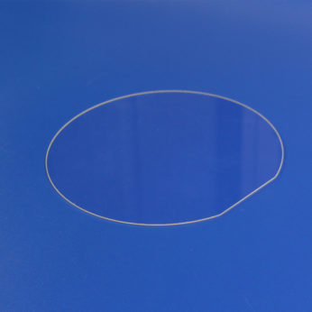 (MQS110) Sapphire Discs, Round, Size: φ2inch, Thick: 0.4mm, 185-5000nm