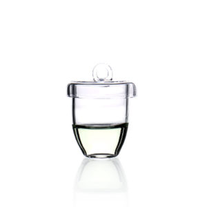 (MQM321) Clear Quartz Crucible, Volume: 10ml