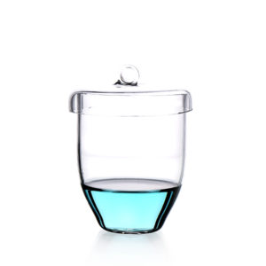 (MQM326) Clear Quartz Crucible, Volume: 150ml
