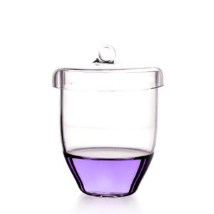 (MQM328) Clear Quartz Crucible, Volume: 250ml