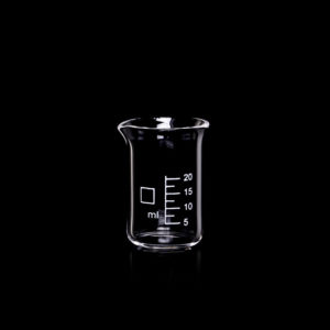 (MQM332) Clear Quartz Beaker, Volume: 20ml
