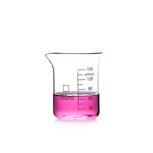 (MQM337) Clear Quartz Beaker, Volume: 150ml