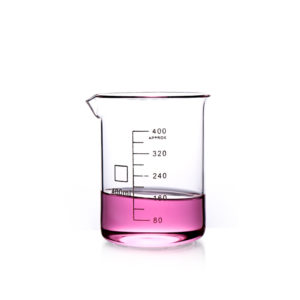 (MQM341) Clear Quartz Beaker, Volume: 400ml