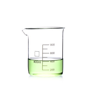(MQM344) Clear Quartz Beaker, Volume: 800ml