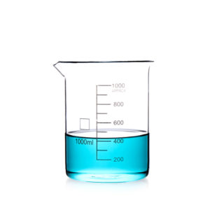 (MQM345) Clear Quartz Beaker, Volume: 1000ml