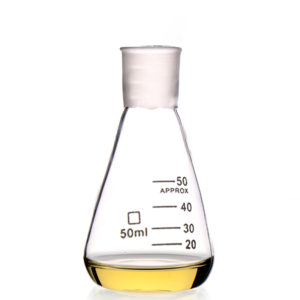 (MQM346) Clear Quartz Flask, Volume: 50ml