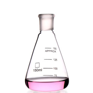 (MQM348) Clear Quartz Flask, Volume: 150ml
