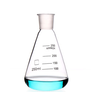 (MQM349) Clear Quartz Flask, Volume: 250ml