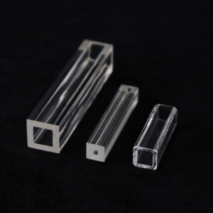 (MQC378) Quartz Capillary Tubes (Square), Outer Dim.: 1x1mm, Inner Dim.: 0.3×0.3mm, Length: 25mm