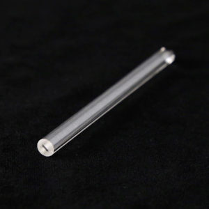 (MQC478) Quartz Capillary Tubes (Outer Circular Inner Square), O.D.: 1.27mm, I.D.: 0.36×0.36mm, Length: 25mm