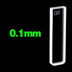 Quartz 0.1mm Standard Cuvette, 30ul, Molded 83, Two-way Light, PTFE Cap, C0.12CE1