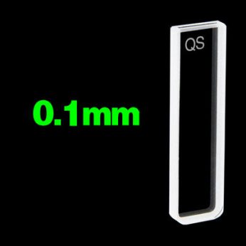 Quartz 0.1mm Standard Cuvette, 30ul, Molded 83, Two-way Light, PTFE Cap, 1pc/ea, C0.12CE1