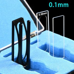 Quartz 0.1mm Demountable Cuvette with Cell Holder, 30µl, Molded 83, Two-Way Light, Quartz Cover, C0.12WE1