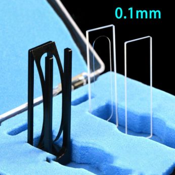 Quartz 0.1mm Detachable Cuvette Compatible
 With Card Holders, 30ul, Sintered 83, Two-way Light, Quartz Cover, 1pc/ea, C0.12WR1