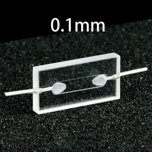 Quartz 0.1mm, Two-Way Light, Counting Cell, Integrated Quartz Tubes, 8 ul, Standard 80, C0.12WS