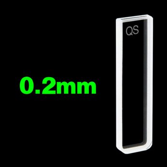 Quartz 0.2mm Standard Cuvette, 70ul, Molded 83, Two-way Light, PTFE Cap, 1pc/ea, C0.22CE1