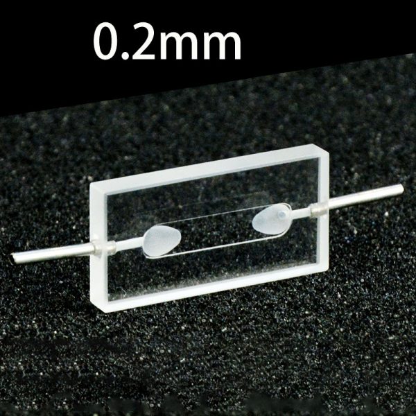 C0.22WS3 0.2mm Integrated Quartz Counting Cell 16ul Two way Light Quartz Cover 1pc ea