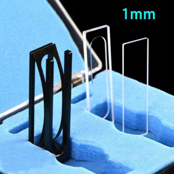 Quartz 1mm Detachable Cuvette Compatible
 With Card Holders, 300ul, Sintered 83, Two-way Light, Quartz Cover, 1pc/ea, C012CR8