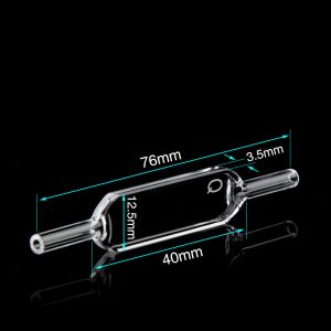 Quartz 1mm, Four-Way Light, Flow Cuvette, 0.35 ml, Molded 83, C014WS2