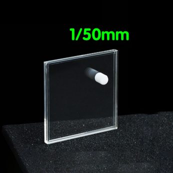 Quartz 1/15mm Fluorescence Cuvette, 2ml, Standard 80, six-way light, Stopper, 1pc/ea, C016SS