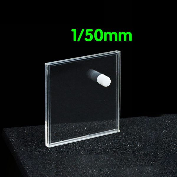 C016SS 1 15mm Fluorescence Cuvette 2ml six way light Stopper 1pc ea