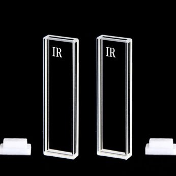 Quartz 2mm Standard Cuvette, 700ul, Sintered 83, Four-Way Light, PTFE Cap, Pack of Two, C024CR1