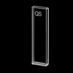 Quartz 2mm Fluorescence Cuvette, 0.7ml, Sintered 83, Four-Way Light, PTFE Cap, 1pc/ea, C024CR4