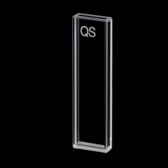 Quartz 2mm Fluorescence Cuvette, 0.7ml, Sintered 83, Four-Way Light, PTFE Cap, 1pc/ea, C024CR4