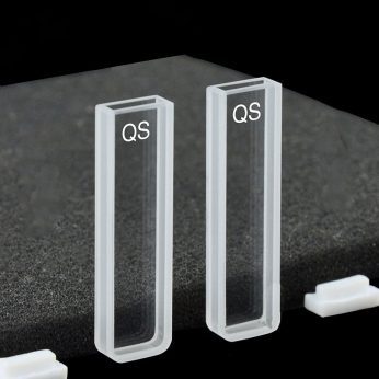 Quartz 3mm Standard Cuvette, 1.05ml, Molded 83, Two-way Light, PTFE Cap, Pack of Two, C032CE2