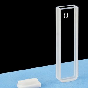 Quartz 3mm Standard Cuvette, 1.05ml, Sintered 83, Two-way Light, PTFE Cap, C032CR1