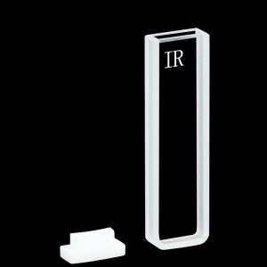 IR Quartz (JGS3) 3mm Standard Cuvette, 1.05ml, Sintered 83, Two-Way Light, PTFE Cap, 1pc/ea, C032CR3