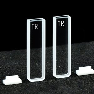 IR Quartz (JGS3) 3mm Standard Cuvette, 1.05ml, Sintered 83, Two-Way Light, PTFE Cap, Pack of Two, C032CR4