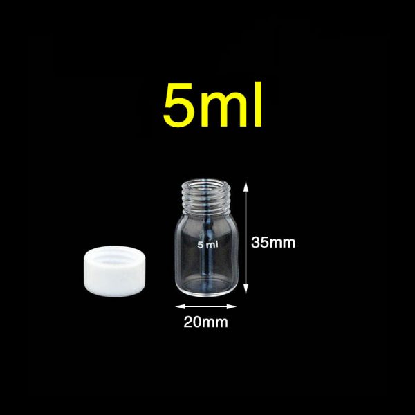 C051TC Custom Screw Cap Bottle 5ml Screw Cap 1pc ea