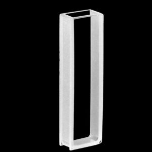 Glass 5mm Glass Cuvette, 1.75ml, Standard 80, Two-way Light, Open-Top, 1pc/ea, C052CS4
