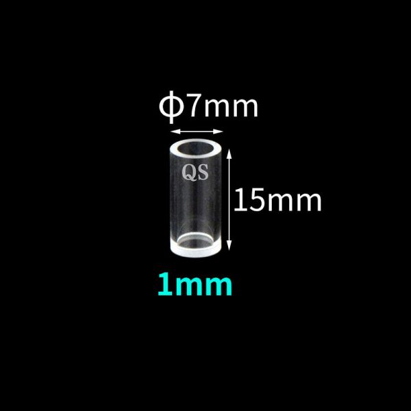 C071WS Cylindrical Cuvette For Measuring Reflected Light 1pc ea