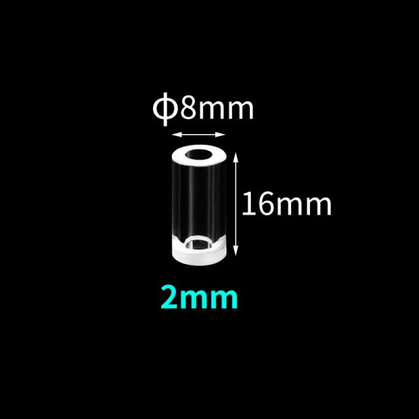 C081WS Cylindrical Cuvette For Measuring Reflected Light 1pc ea