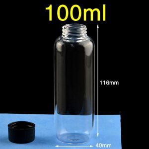 Quartz Screw-Cap Bottle, 100ml, Ø40×116mm, JGS2, PP Cap with PTFE Gasket, 1pc/ea, C1001TS