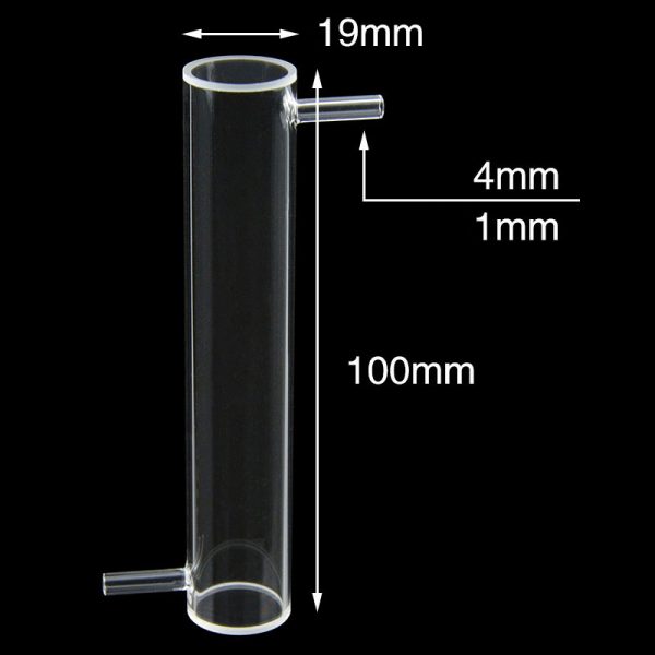 C1001WS 100mm Cylindrical Flow Cuvette 20ml 1pc ea