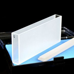 100mm Quartz Standard Cuvette, 35ml, Sintered 83, Two-way Light, PTFE Cap, 1pc/ea, C1002CH