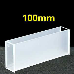 Quartz 100mm Acid And Alkali Resistant
Cuvette, 60ml, Sintered 83, Two-way Light, No Cover, 1pc/ea, C1002CS3