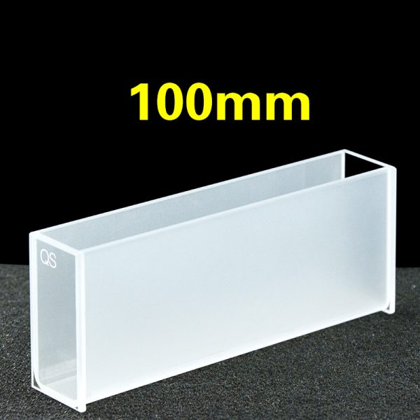 C1002CS3 100mm Acid And Alkali Resistant Cuvette 60ml Two way Light PTFE Cap 1pc ea