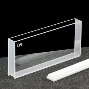 Quartz 10mm Path / 100mm Body Large Surface Cuvette, 35ml, Standard 80, Two-way Light, PTFE Cap, 1pc/ea, C1002CS5