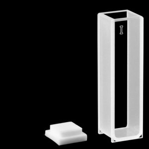 Quartz 10mm Infrared    Cuvette, 3.5ml, Sintered 80, Two-way Light, PTFE Cap, 1pc/ea, C102CA4