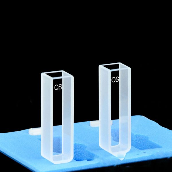 C102CE1 10mm Standard Cuvette 3.5ml Two way Light PTFE Cap Pack of Two