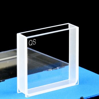 Quartz 10mm Cuvette For Colorimeter, 14.5ml, Sintered 83, Two-way Light, PTFE Cap, 1pc/ea, C102CR27