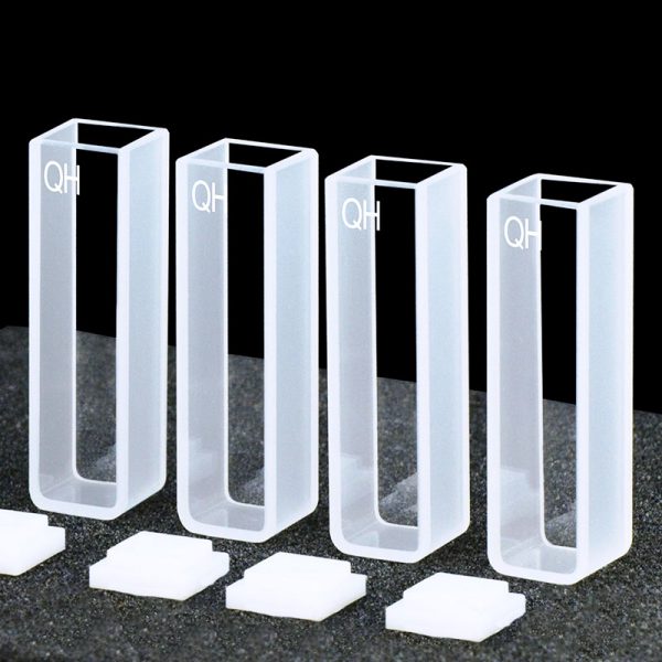 C102CR3 10mm Standard Cuvette 3.5ml Two way Light PTFE Cap Pack of Four